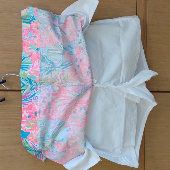 Pink/Blue/Green Floral Skort NO SIZE By Lilly Pulitzer. Please see measurements - Picture 3 of 10